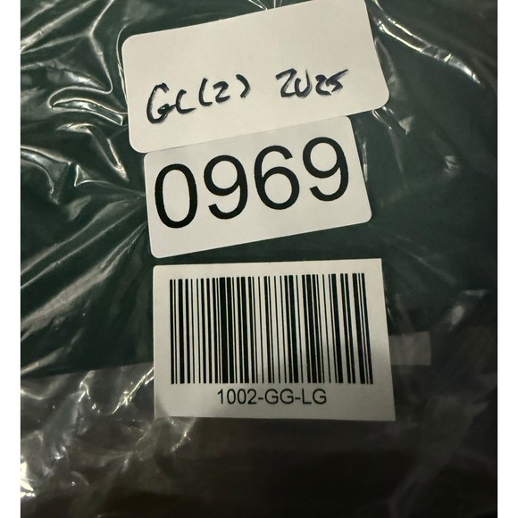 Girlfriend Collective Paloma Racerback Sports Bra Large (Green) NEW - Picture 9 of 9